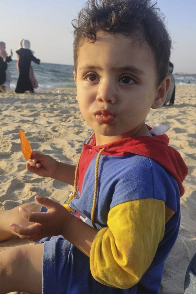 Mideast Wars Gaza Children